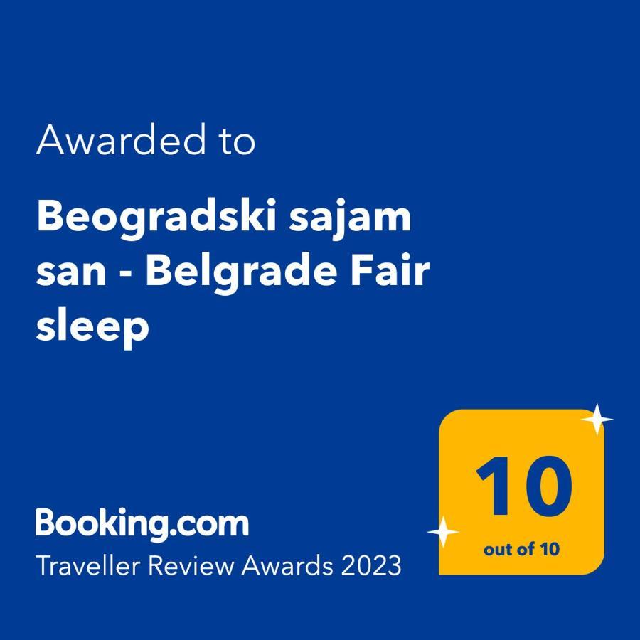 Beogradski Sajam San - Belgrade Fair Sleep Eksteriør bilde